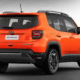 Posteriore nuova Jeep Renegade 2022 restyling per il Brasile