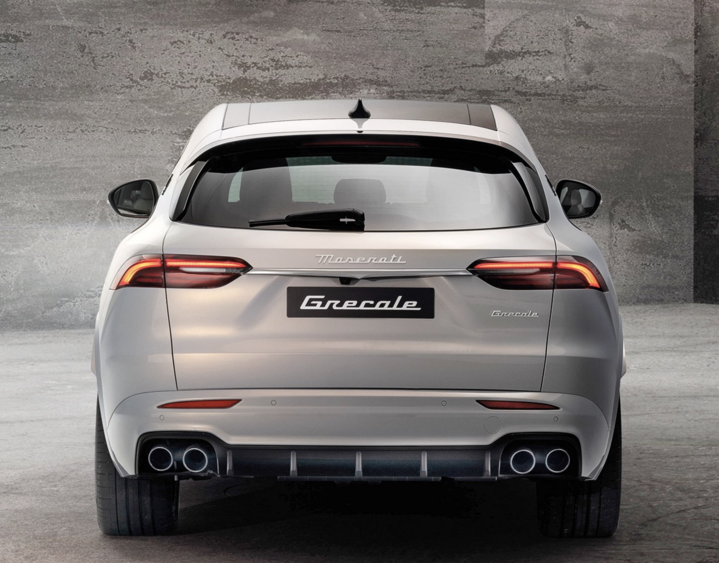 Posteriore nuova Maserati Grecale