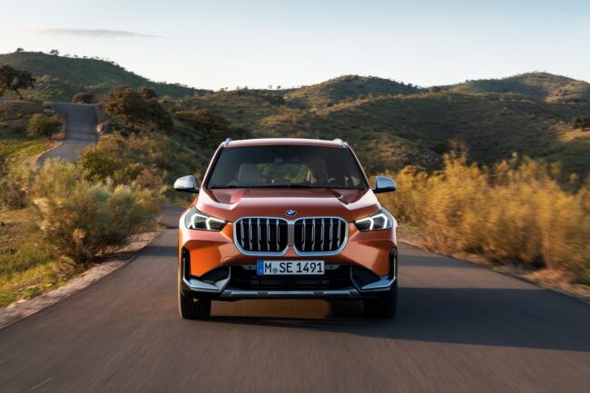 Immagine frontale nuova BMW X1 2022 Immagine frontale nuova BMW X1 2022