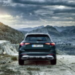 Immagine posteriore nuova Mercedes GLC 2022