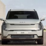 Frontale concept nuovo suv elettrico a 7 posti KIA EV9 2023