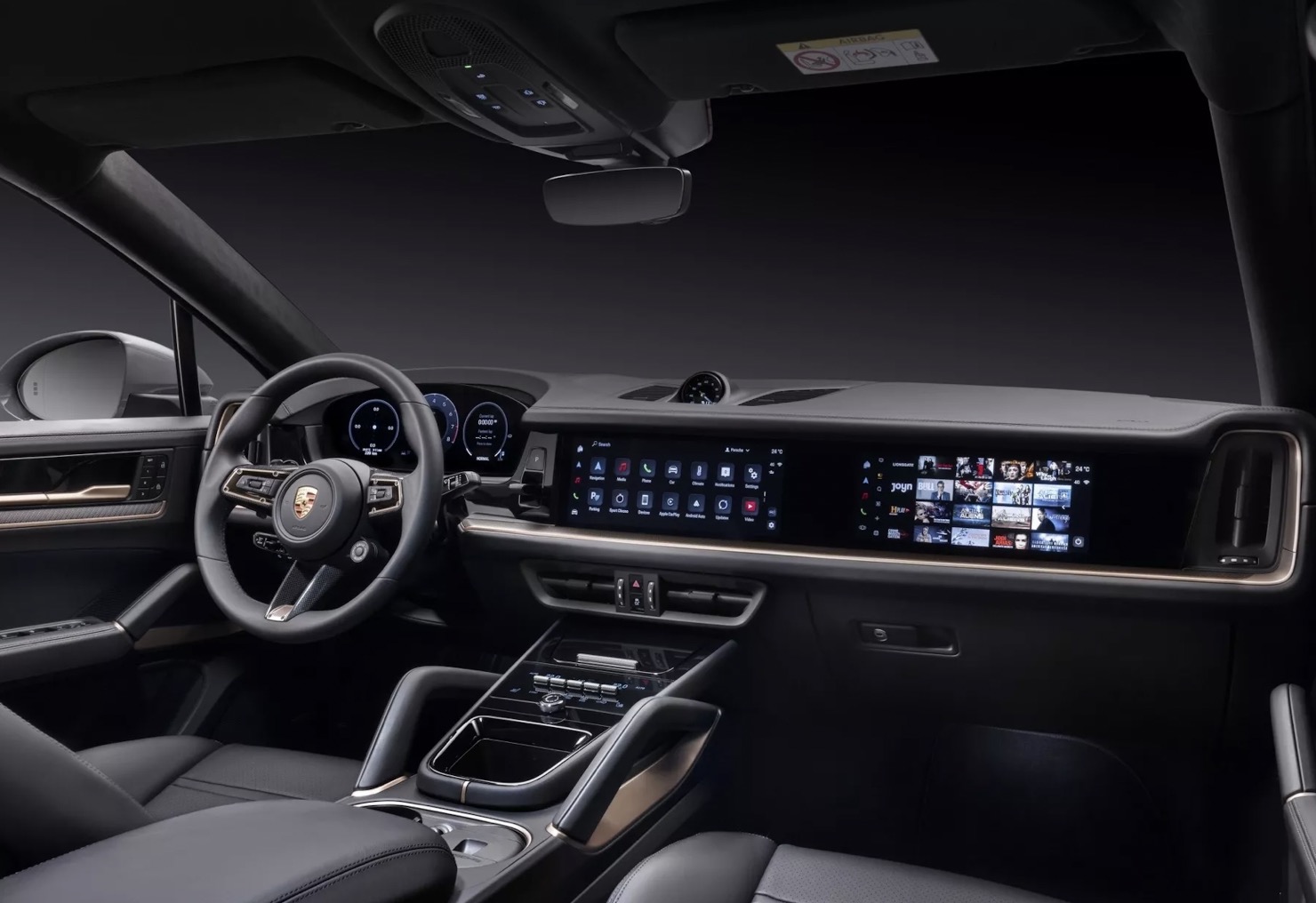 Nuova plancia Porsche Cayenne 2023