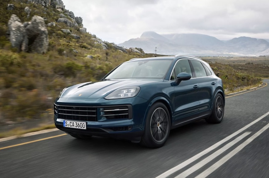 Nuove prese aria frontale Porsche Cayenne 2023