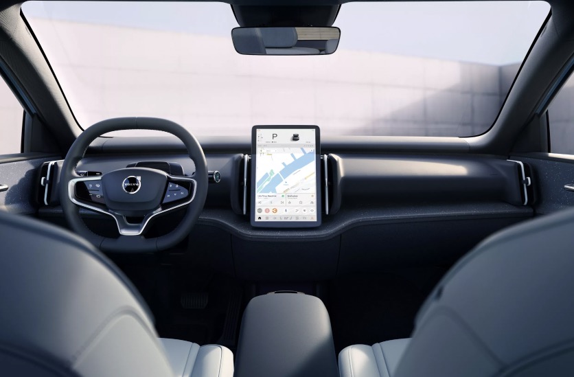 Foto interni nuovo Volvo EX30