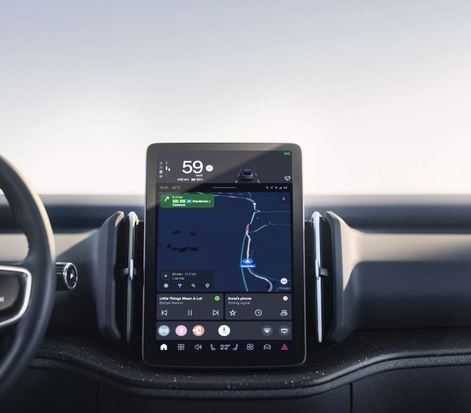 Schermo nuovo Volvo EX30