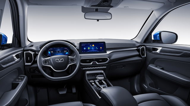Interni nuovo suv cinese EMC Wave3 Interni nuovo suv cinese EMC Wave3