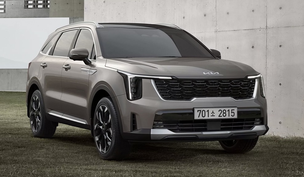 Nuovo Kia Sorento 2024 restyling