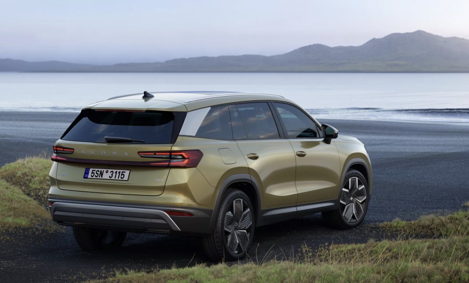 Foto posteriore nuovo Kodiaq 2024