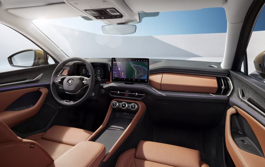 Interni nuovo Skoda Kodiaq 2024