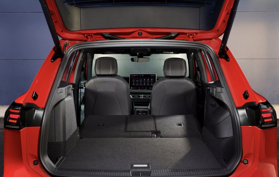 Capienza Bagagliaio nuovo Tiguan