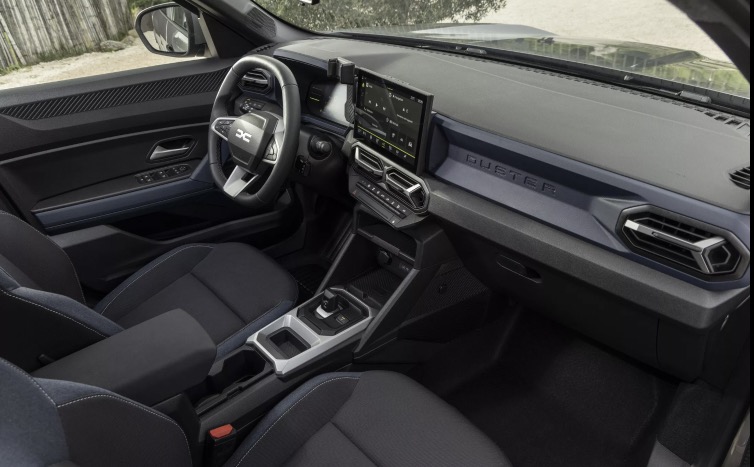 Abitacolo nuova Dacia Duster 2024