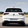 Foto posteriore nuova VW Golf 2024