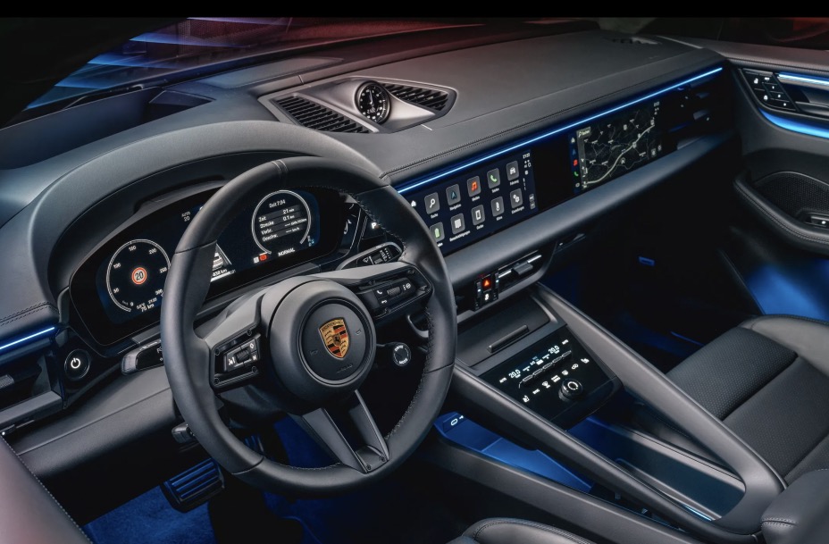 Nuovi interni Porsche Macan 2024