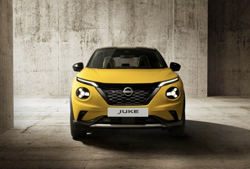 Immagine frontale nuovo Nissan Juke 2024