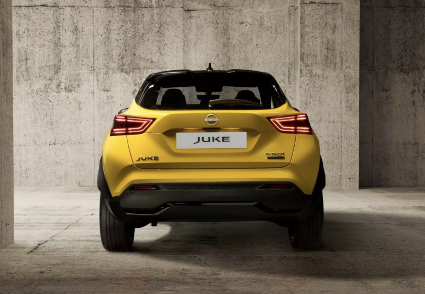 Immagine posteriore nuovo Nissan Juke 2024