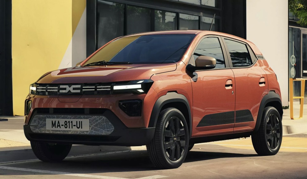 Immagini nuova Dacia Spring 2024 elettrica