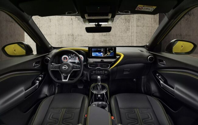 Interni nuova Nissan Juke restyling 2024 Interni nuova Nissan Juke restyling 2024