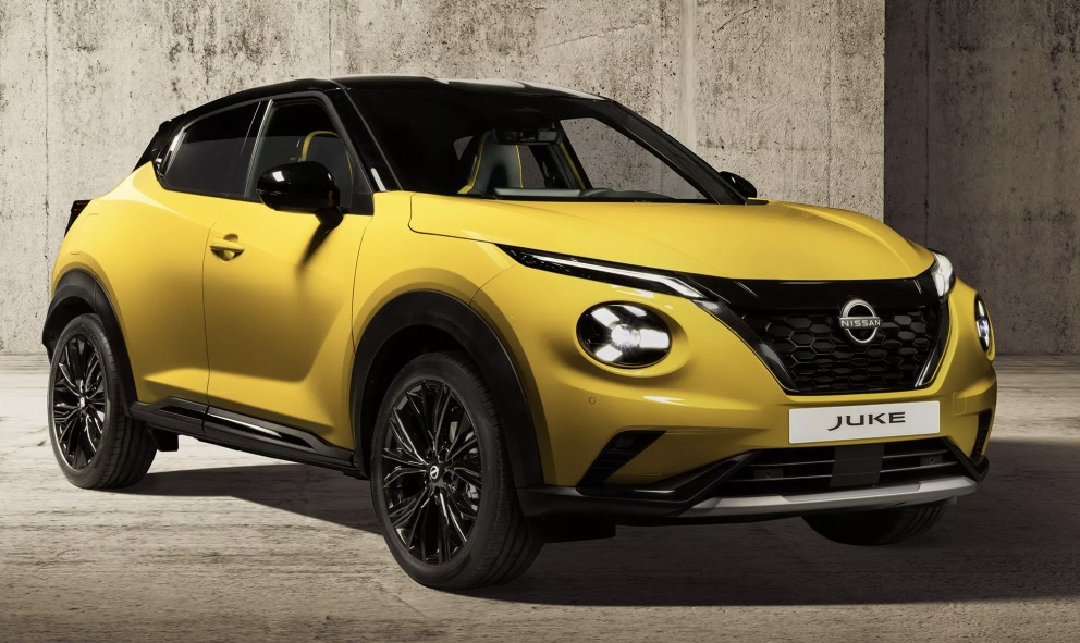Nuovo colore giallo Nissan Juke 2024
