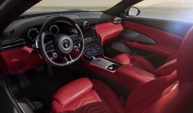 Interni nuova Maserati GranCabrio 2024 Interni nuova Maserati GranCabrio 2024