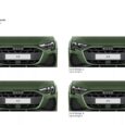 quattro luci diurne Audi A3