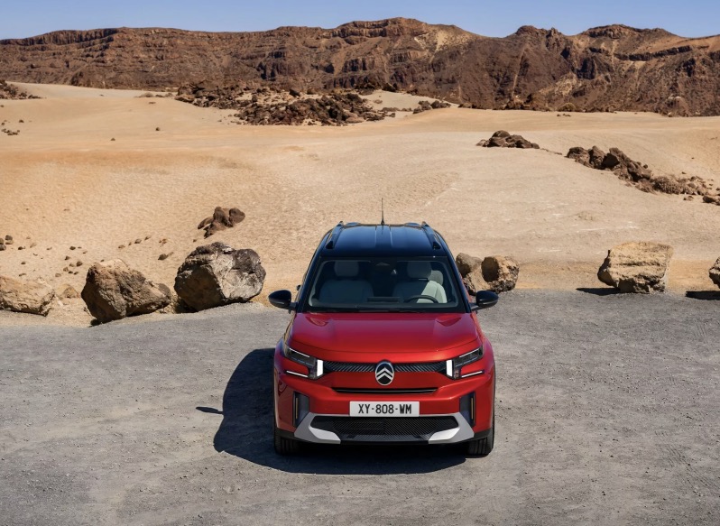 Frontale nuova Citroen C3 Aircross 2024