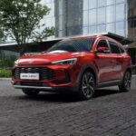 Frontale nuovo crossover MG ZS 2025