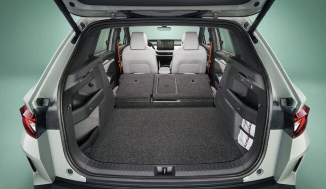 Capacità bagagliaio nuovo Skoda Elroq elettrico Capacità bagagliaio nuovo Skoda Elroq elettrico