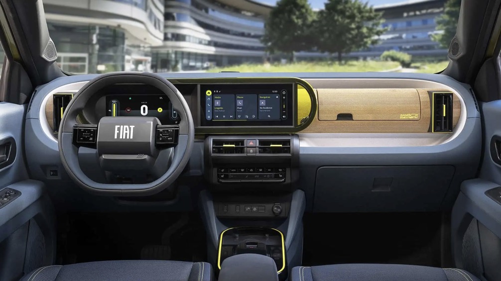 Interni nuova Fiat Grande Panda