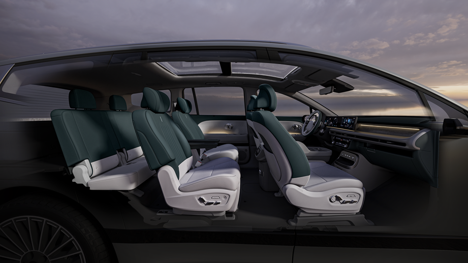 Immagine abitacolo nuova Ioniq9 2025