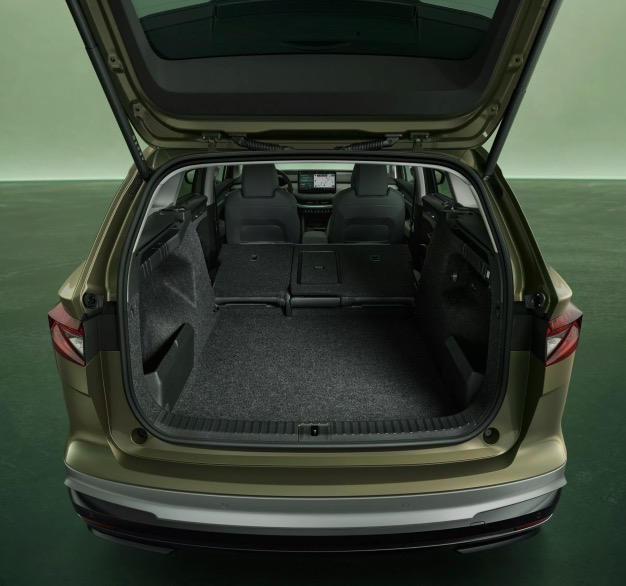 Capienza bagagliaio nuova Skoda Enyaq 2025 Capienza bagagliaio nuova Skoda Enyaq 2025