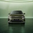 Foto frontale nuova Skoda Enyaq 2025
