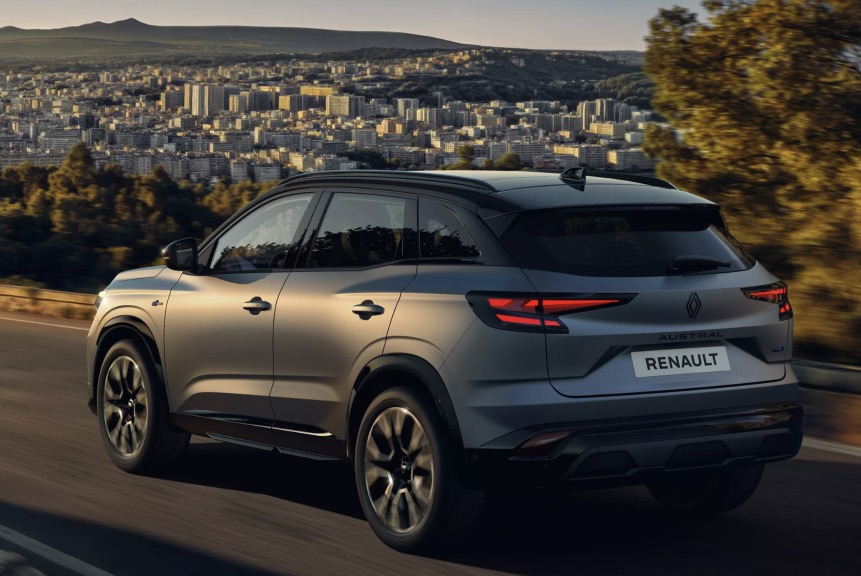 Foto posteriore nuova Renault Austral 2025