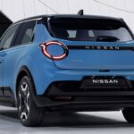 Nuova Nissan Micra 2025 Foto posteriore