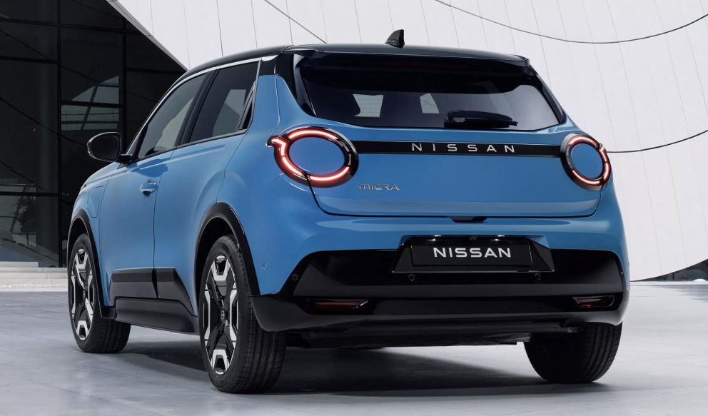 Nuova Nissan Micra 2025 Foto posteriore