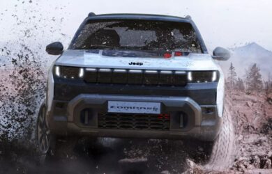 Frontale nuova Jeep Compass 4xe
