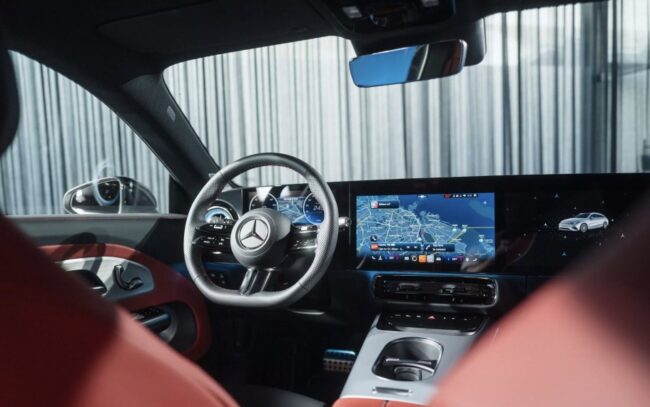 Interni nuova Mercedes CLA Shooting Brake 2025 Interni nuova Mercedes CLA Shooting Brake 2025