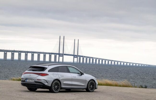 Posteriore nuova CLA Shooting Brake 2025 Posteriore nuova CLA Shooting Brake 2025