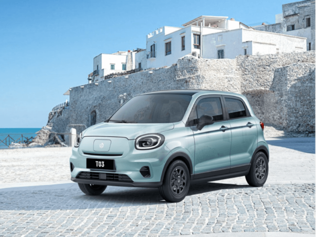 Nuova city car economica ed ecologica Leapmotor T03