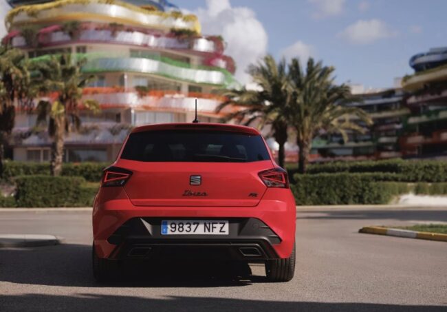 Immagine posteriore nuova Seat Ibiza 2026 Immagine posteriore nuova Seat Ibiza 2026