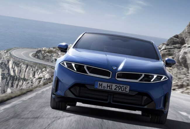 Frontale nuova BMW i3 2027