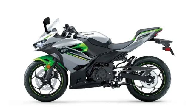Nuova moto Kawasaki Ninja e 1 MY 2027 Nuova moto Kawasaki Ninja e 1 MY 2027